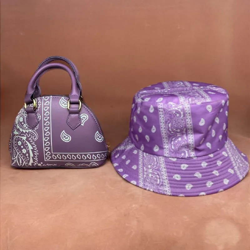 2021 Trendy Famous Brand Ny Underarm Bag with Baseball Cap Fashion Design Brand Dumpling Shoulder Bag Matching Bucket Hat Set
