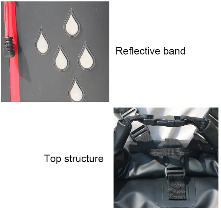 25L PVC Rucksack Outdoor Camping Travelling Hiking Backpack Beach Ocean Pack Waterproof Dry Bag