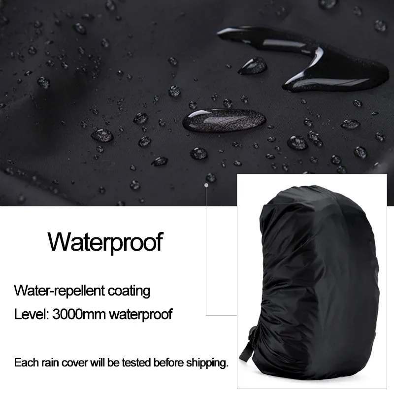 35-80L Backpack Rain Cover Outdoor Hiking Climbing Bag Cover Waterproof Rain Cover for Backpack