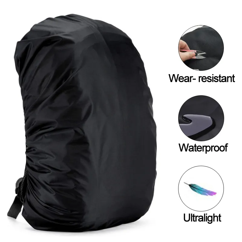 35-80L Backpack Rain Cover Outdoor Hiking Climbing Bag Cover Waterproof Rain Cover for Backpack