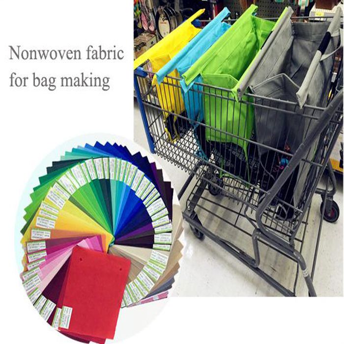 35GSM Colorful Spunbond Nonwoven Fabric Roll for W-Cut Bag