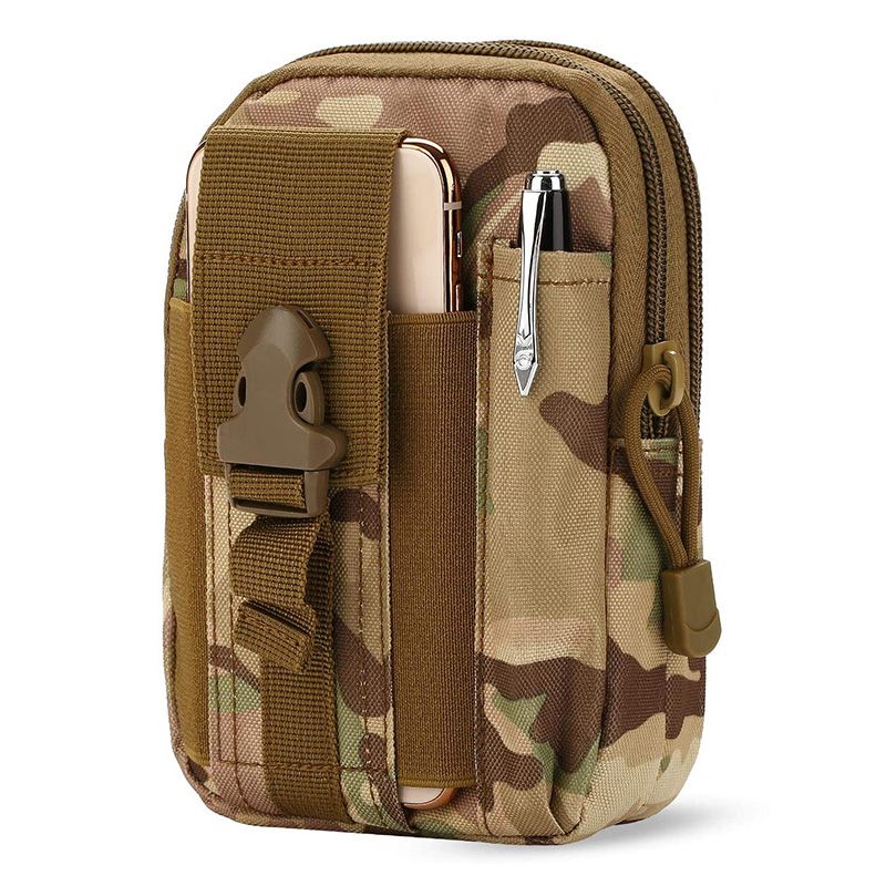 600d Outdoor Sports Fanny Pouch Men Molle Tactical Waist Bag