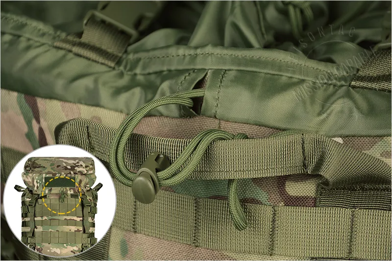 80L Military Outdoor Travelling Hiking Camouflage Backpack