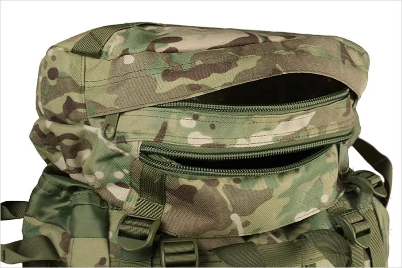 80L Military Outdoor Travelling Hiking Camouflage Backpack