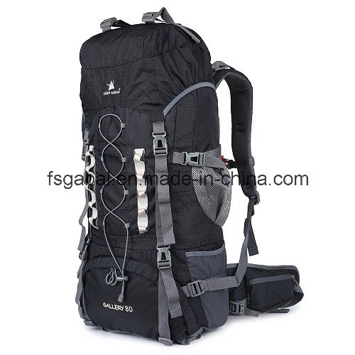 80L Nylon Sports Bag for Outdoor Camping Hiking Travel