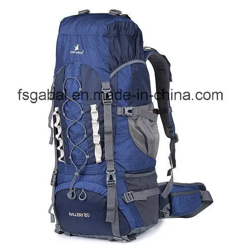 80L Nylon Sports Bag for Outdoor Camping Hiking Travel