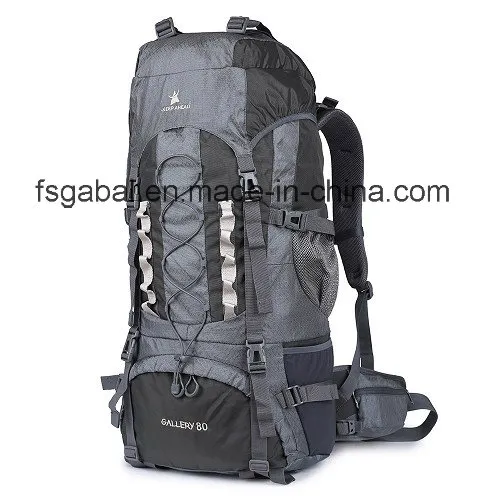 80L Nylon Sports Bag for Outdoor Camping Hiking Travel