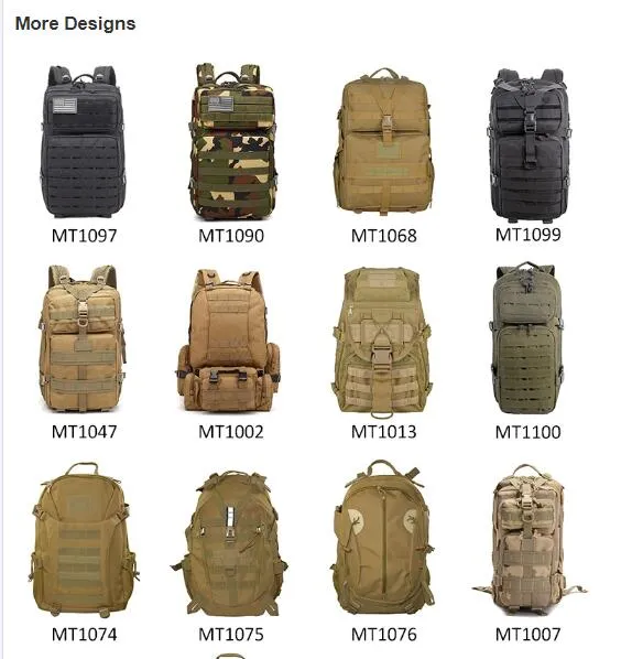 900d Oxford Military Style Tactical Backpack, Tactical Bag Molle Pouch Assault Pack Combat Backpack Trekking Bag