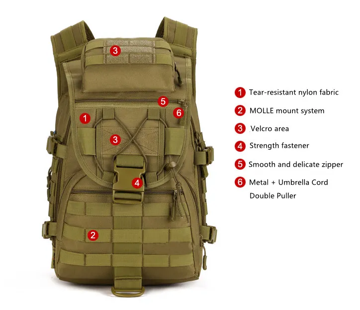 Acu Military Backpack Travel Hiking Outdoor Sport Waist Bag Fashion Bags