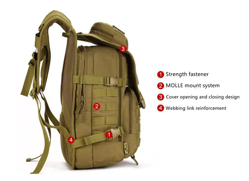 Acu Military Backpack Travel Hiking Outdoor Sport Waist Bag Fashion Bags