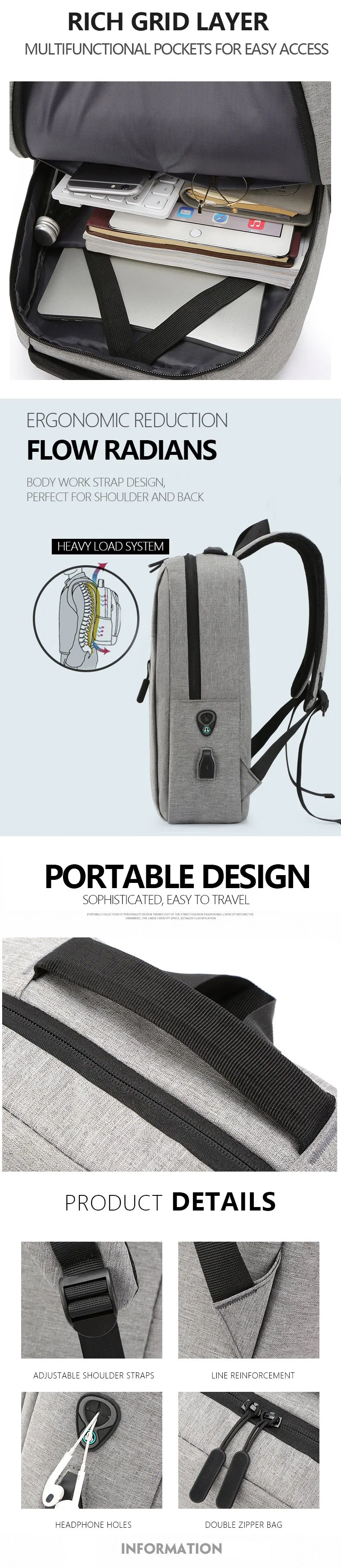 Back Packs for Travelling Business Backpacks