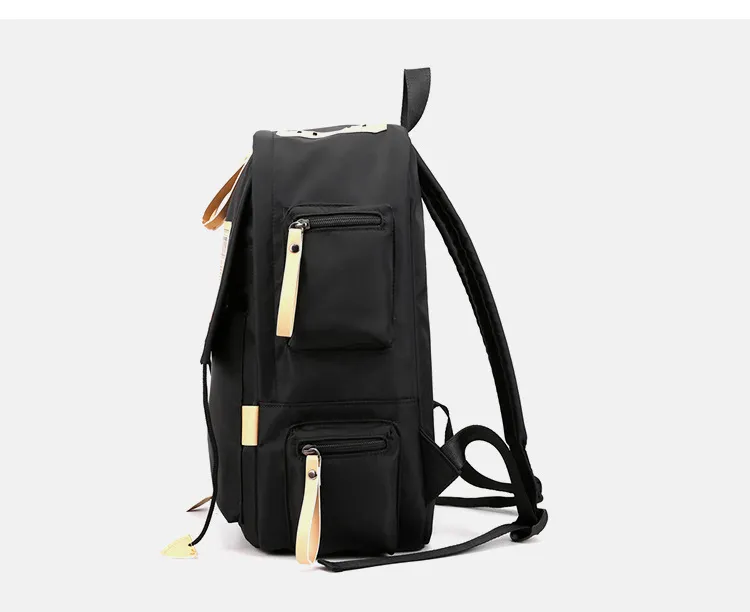 Backpack Female New Japanese Large-Capacity Female College Student Schoolbag Female Harajuku Ins Super Fire Wild Backpack