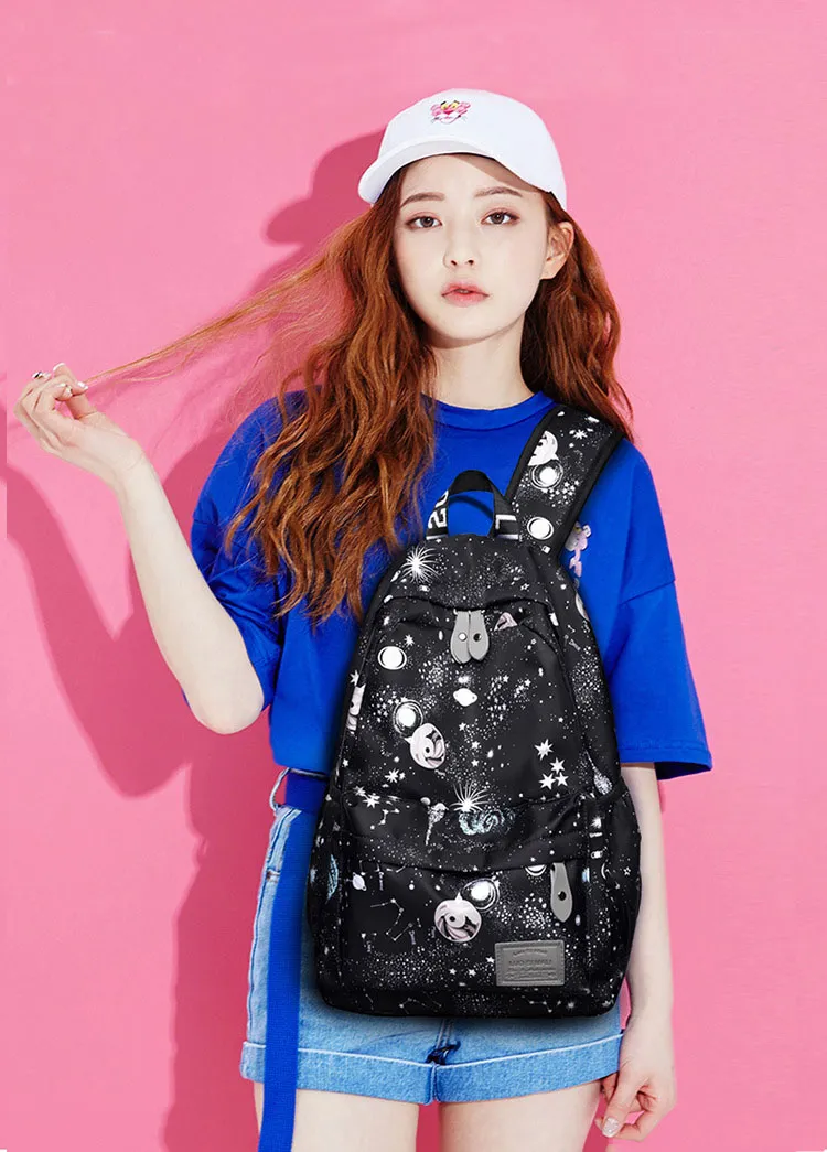 Backpack Middle School Backpack Fashion Trend Backpack Explosion Backpack