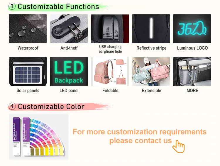 Bag Travel Anti-Theft Backpack Bag Notebook Bag Travel Men with USB Charge