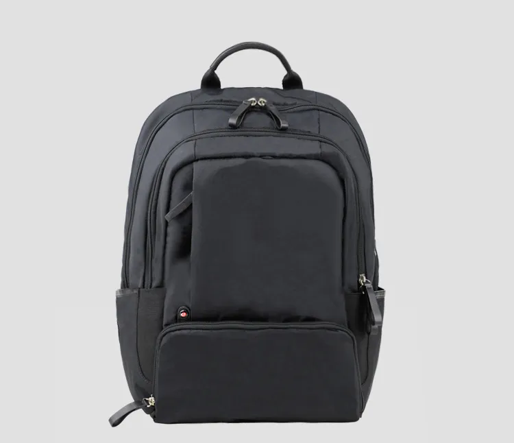 Black Hiking Camping Backpack Laptop Bag (SB6935C)