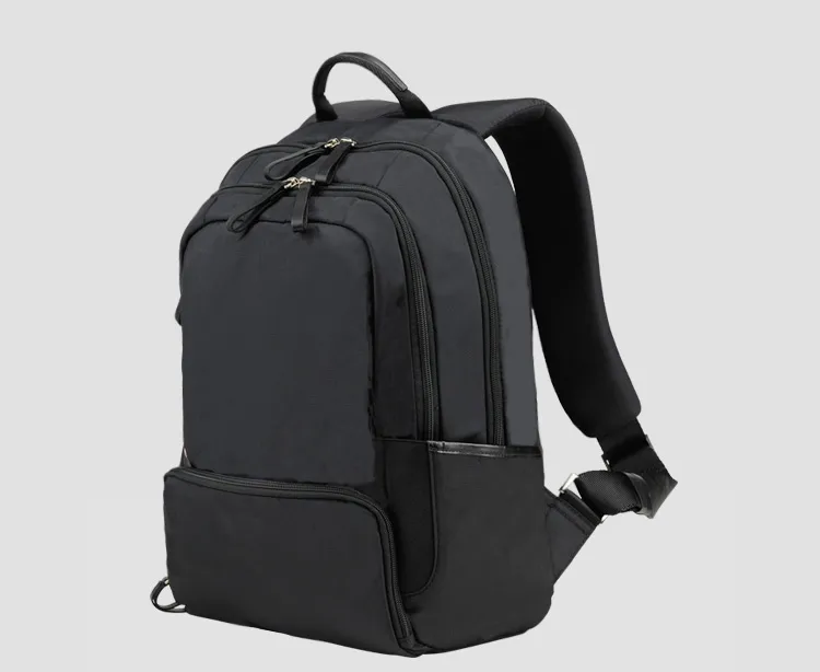 Black Hiking Camping Backpack Laptop Bag (SB6935C)