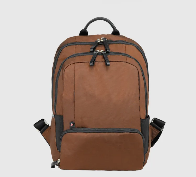 Black Hiking Camping Backpack Laptop Bag (SB6935C)