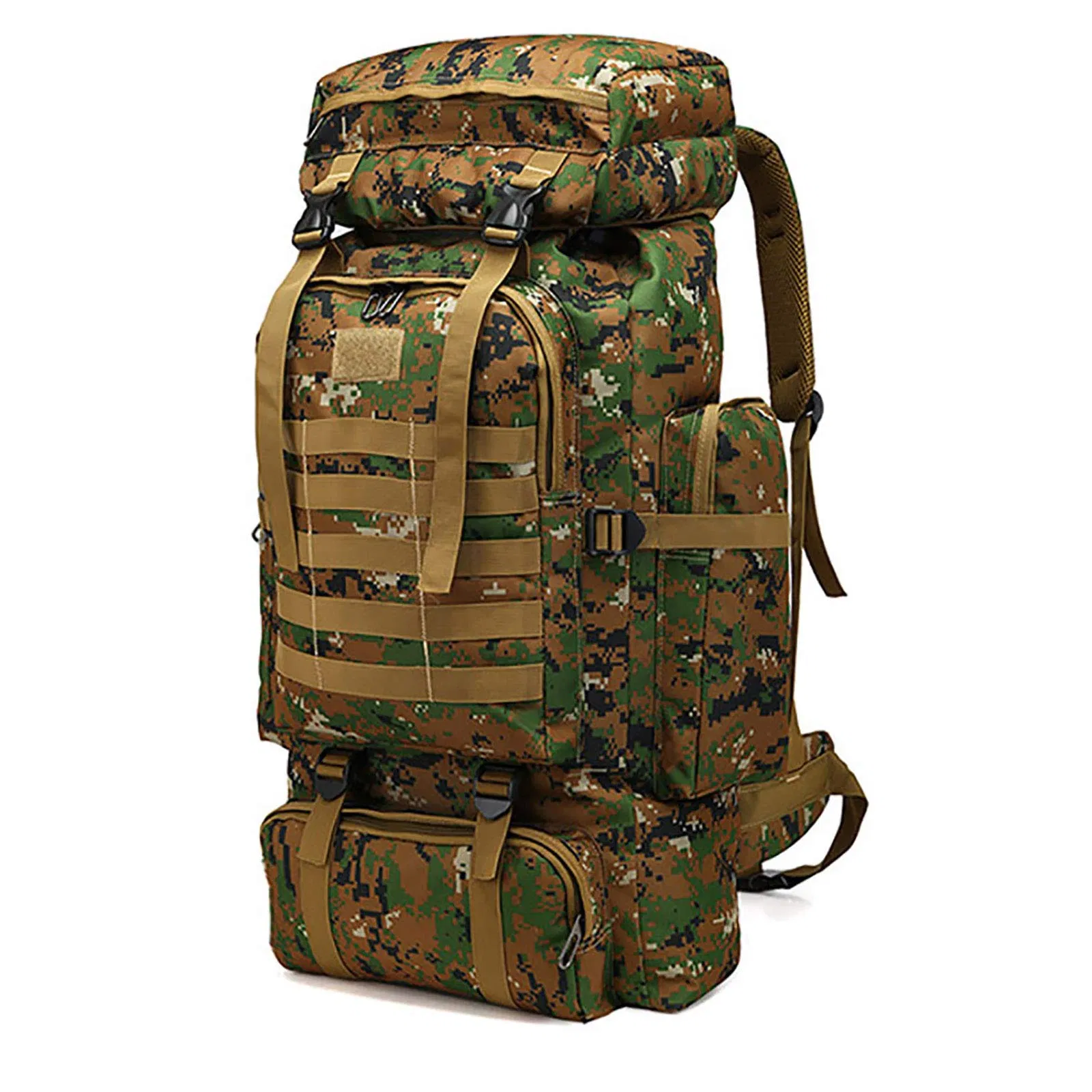 Camping Hiking Backpack Molle Rucksack Waterproof Traveling Daypack