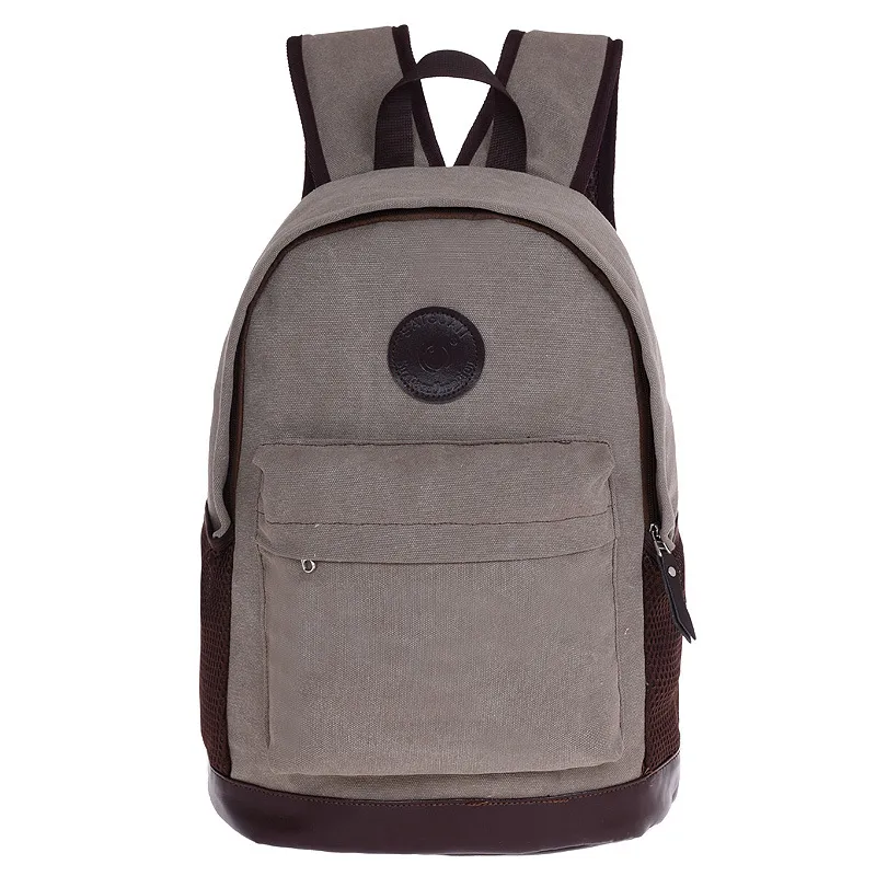 Canvas Backpack Climbing Bag Leisure Outdoor Simple Double Shoulder Canvas Bag
