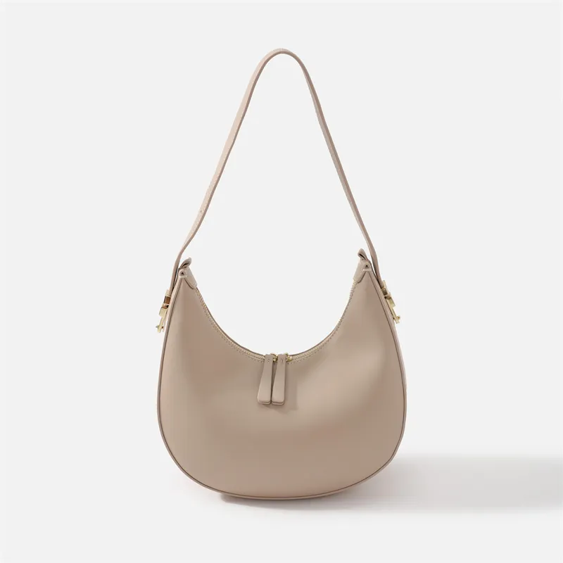 Classic Women Shoulder Bag Office Lady Double Zipper Lady Fashion Hobo