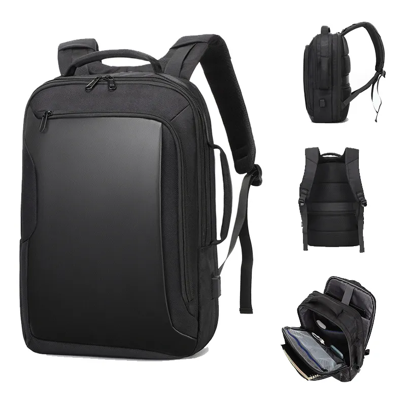 Custom Black Backpacks Men Bags Travel Raw Backpack Traveling Duffel Bag