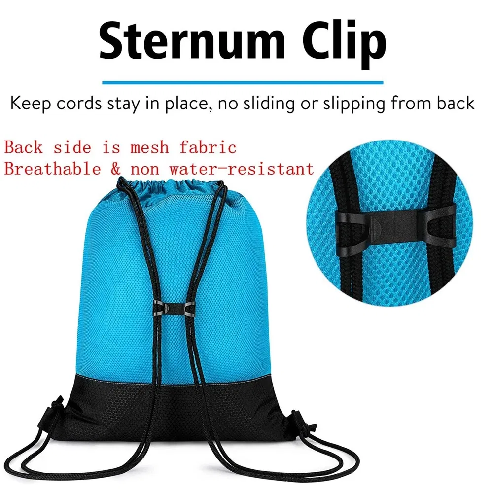Custom Drawstring Sports Outdoor Activities Gym Backpack for Men Women