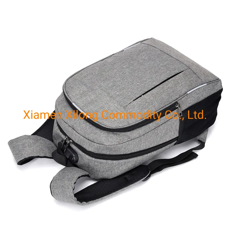 Custom Logo OEM Back Pack Wholesale Anti-Theft Backpack with Tsa Lock Mochila Antirrobo Anti Theft Smart Laptop Backpack Bag
