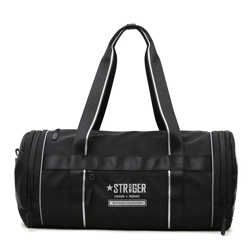 Custom Logo Sports Gym Duffel Bag Wet and Dry Separation Swimming Bag Trip Over Night Travel Weekend Bag Large Capacity