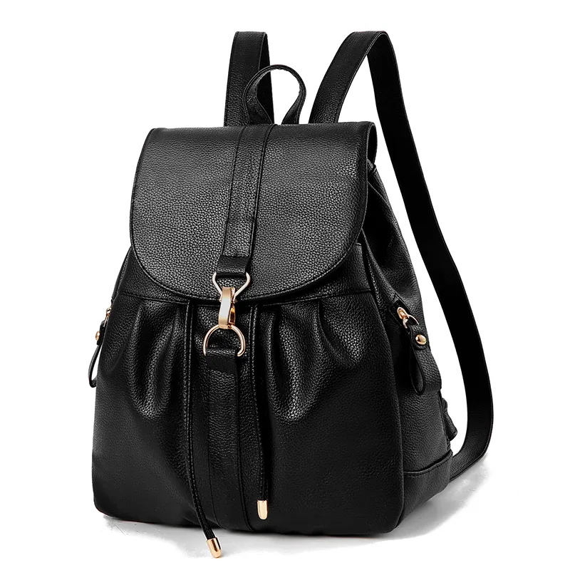 Designer PU Leather Ladies Bags Woman Handbag Backpack