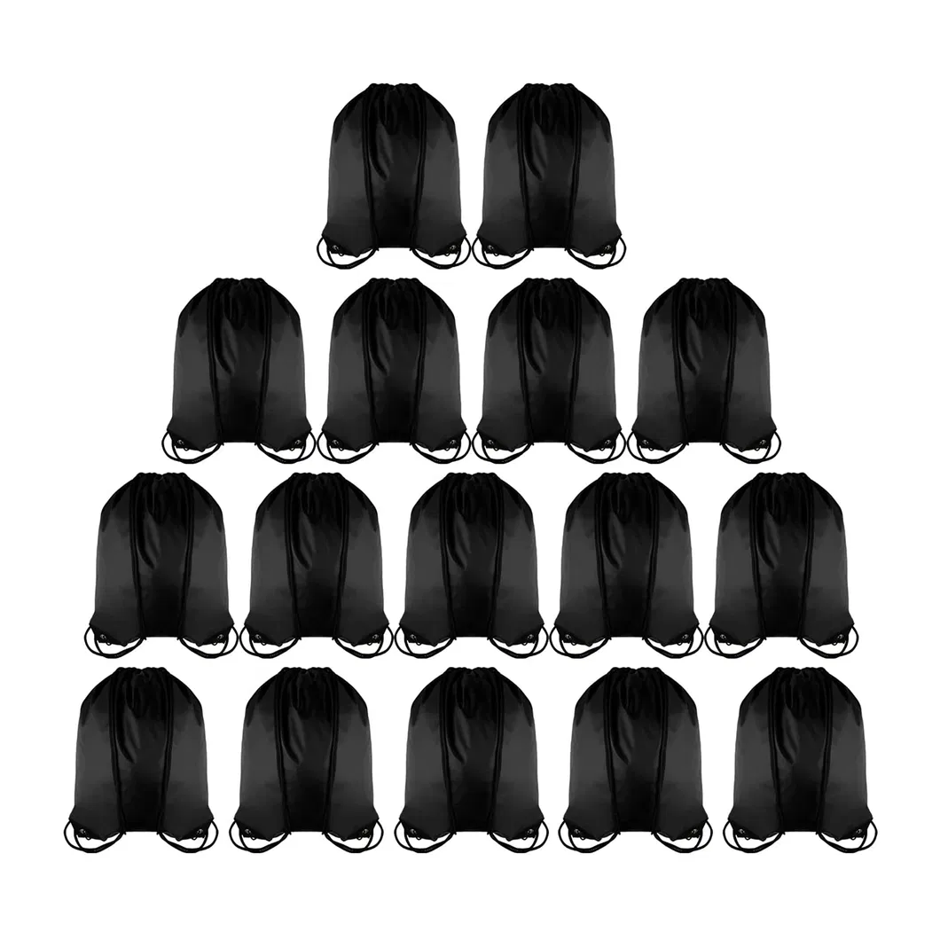 Drawstring Backpacks Bulk Cinch Bags Multi-Color Sports Gym Drawstring Bags for Traveling Gym Yoga Storage Supplies