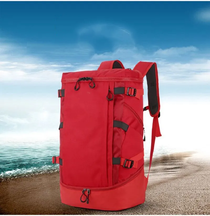 Duffel Bags Multi-Function Backpack - Fashion Sports Functional Gym Sport Outdoor Climbing Back Packs Travelling Bag Big Laptop Carry Bags Esg17180