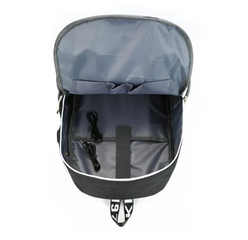Factory Direct Smoking Shop USB Student Schoolbags Laptop Backpack Waterproof Oxford Travel Backpacks