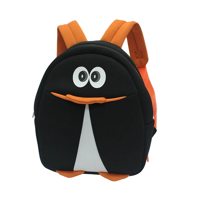 Factory Newest Designs Fashion Neoprene Unisex Toddle Anti-Lost Animal Cartoon Cute Outdoor Pre-School Travel Patented Children Doll Toy Kids Backpack Bag