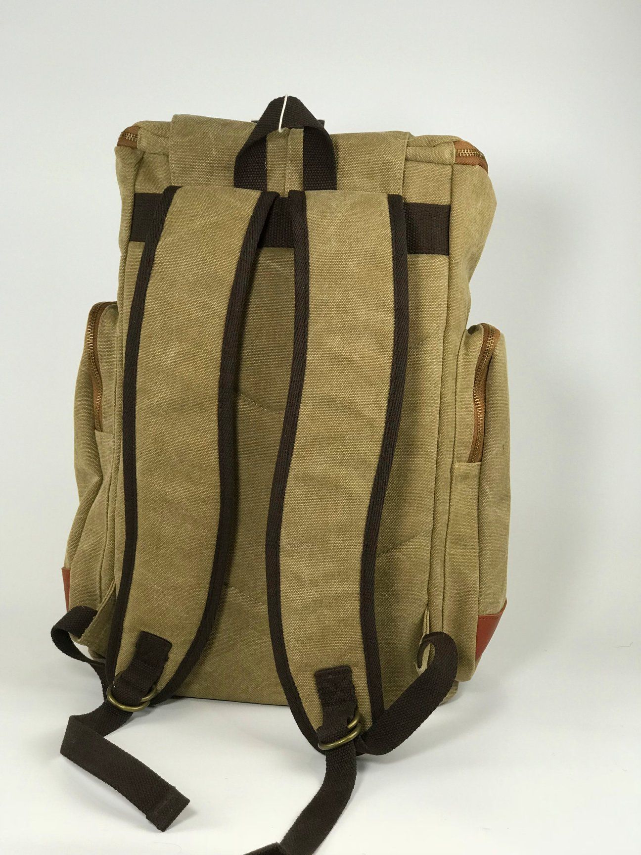 Fashion Canvas Backpack Sports Leisure Bag Travel Bag Yf -Pb0012