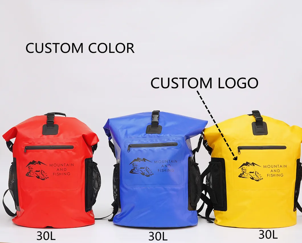 Fashion Design 30L Waterproof Bag Travel Bag Backpack with Shoulder Straps for Hiking and Outoodrs