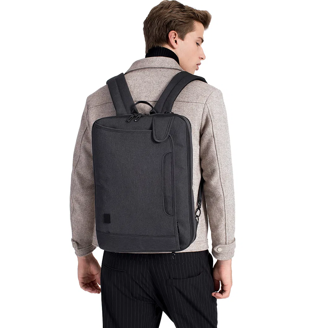 Fashion New Style Travelling Bag Waterproof Laptop Backpack with USB Port Polyester Men Business Backpack