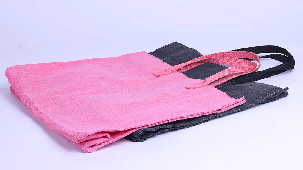 High-Capacity Women Canvas Shopping Bag