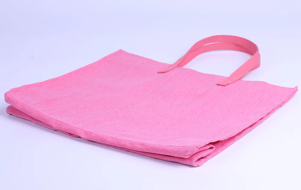 High-Capacity Women Canvas Shopping Bag