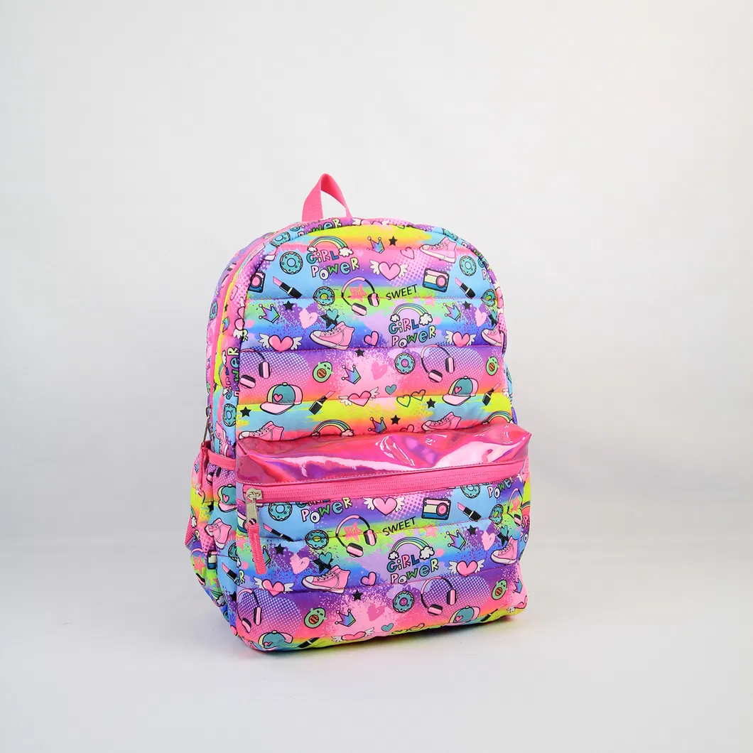High-End Custom for Girls School Bags Fashionable Women Backpack for Travelling