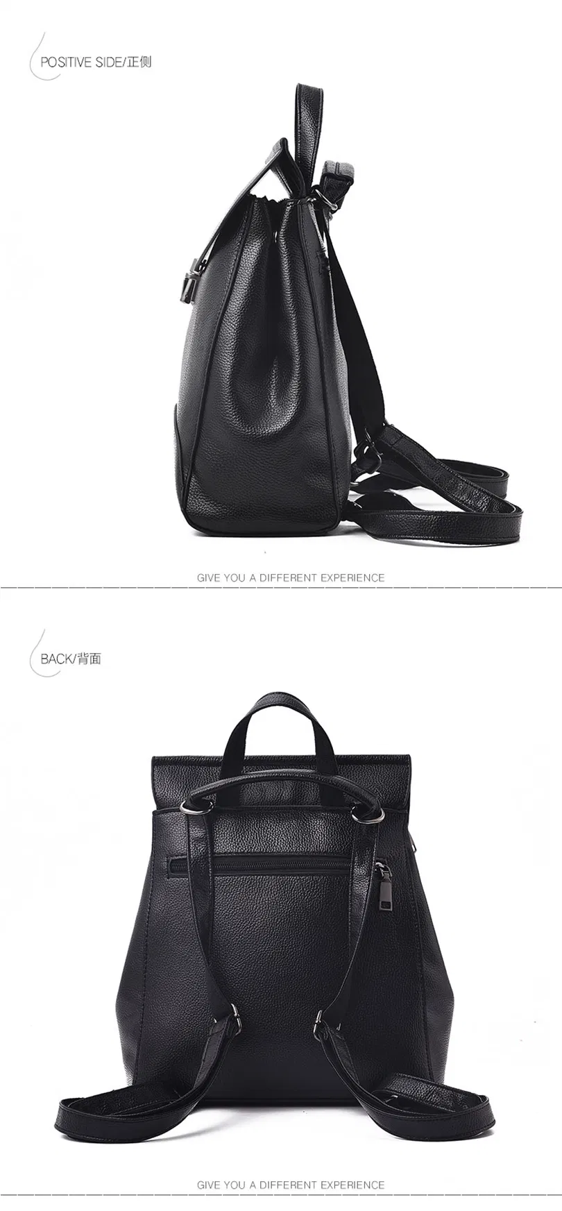 Hot Fashion PU Women Backpack for Girls Bagpack Mochila