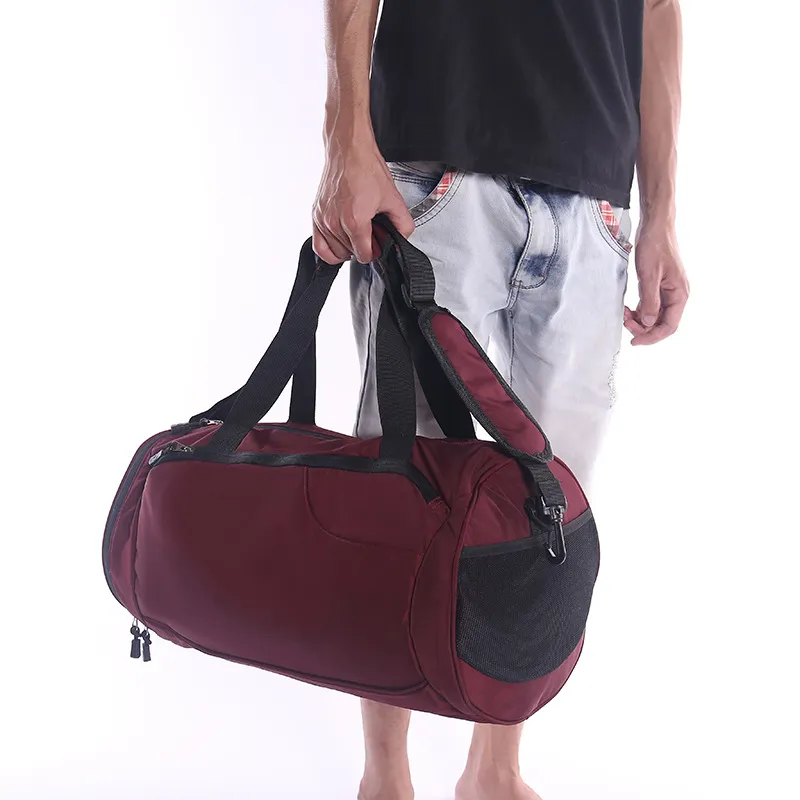 Lady Brand Fashion Genuine Leather Sling Sports Gym Bag Shoulder Messenger Bag Duffel Ladies Sport Bag Luxury Duffle Tote Bag Designer Women Luggage Travel Bag