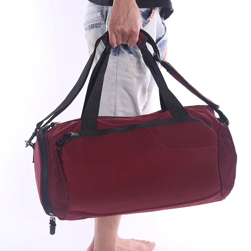 Lady Brand Fashion Genuine Leather Sling Sports Gym Bag Shoulder Messenger Bag Duffel Ladies Sport Bag Luxury Duffle Tote Bag Designer Women Luggage Travel Bag