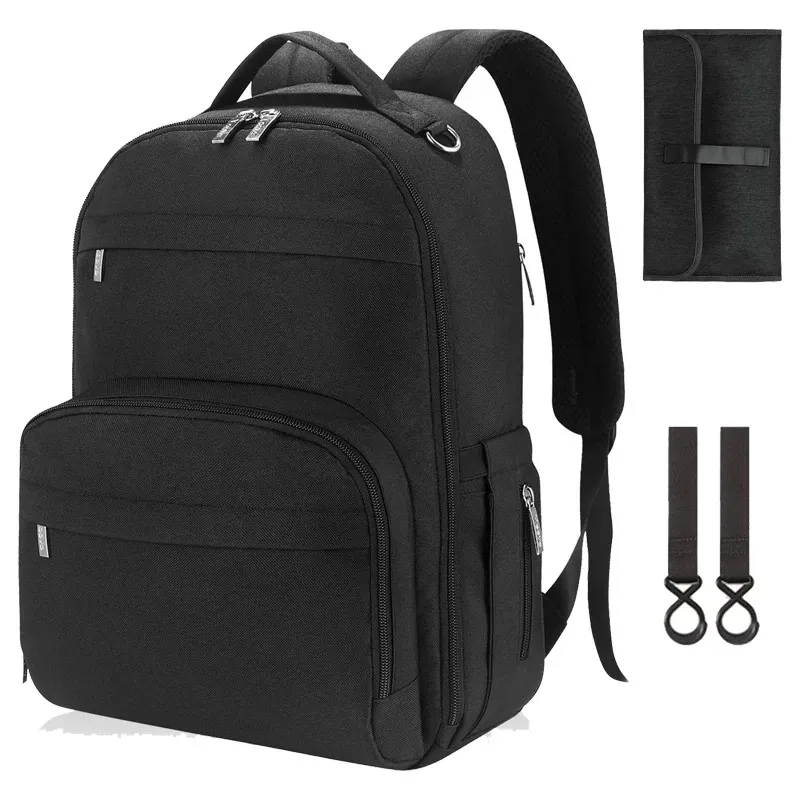 Large Capacity Wholesales Customized Travel Mummy Shoulder Diaper Backpack