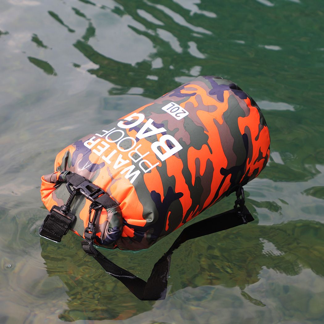 Lightweight Waterproof Dry Bag Open Water Swim Buoy Inflatable Swim Bubble for Swimmers and Triathlons