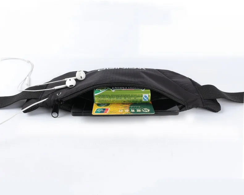Logo Custom Sport Running Canvas Waist Bag Travel Fanny Pack