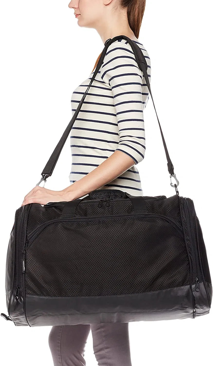 Medium Lightweight Durable Sports Duffel Gym and Overnight Travel Bag