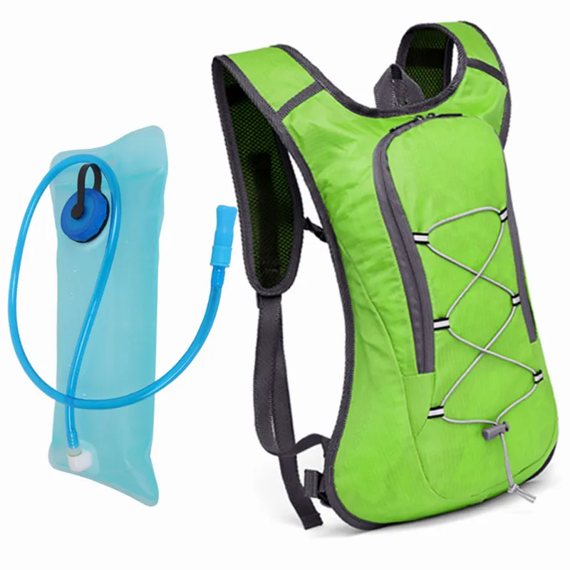 Mixed Color Mulitifuction Hydration Packs with 2L Water Bladder Travel Backpack