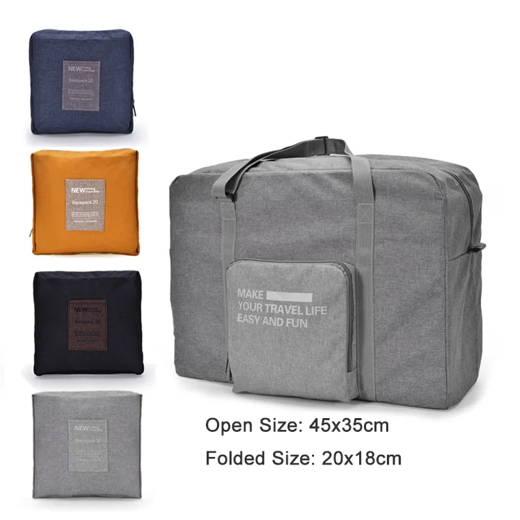 Morecredit 4th Upgrade Foldable Travel Overnight Luggage Duffle Bags for Wholesale, 6 Colors Lightweight Travel Suitcase Baggage Storage Bag