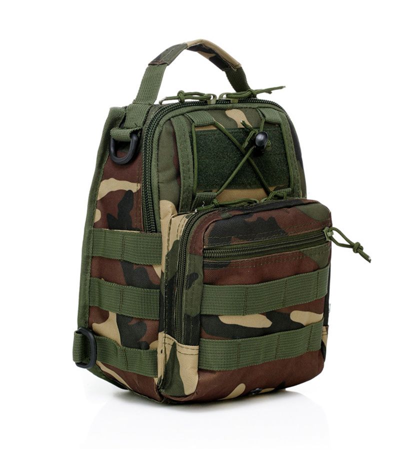 Multicolors Military Style Fans Outdoor Tactical Chest Pack Shoulder Messenger Bag