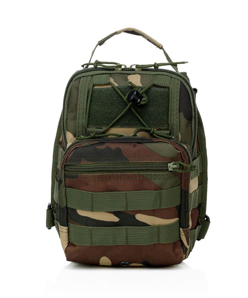 Multicolors Military Style Fans Outdoor Tactical Chest Pack Shoulder Messenger Bag